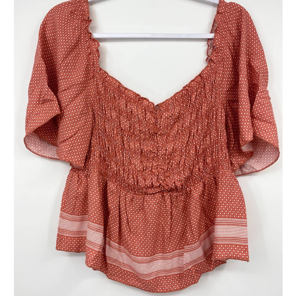 Urban Romantics Off Shoulder Peasant Blouse - NEW